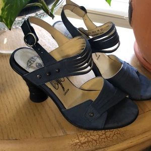 Fly London sandals with 3 inch heel